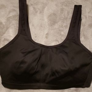 Black Sports Bra Size 36DD